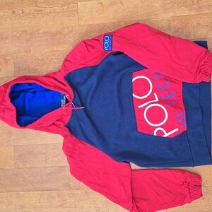 Polo by Ralph Lauren Hi-Tech Hoodie - Red & Blue size Large